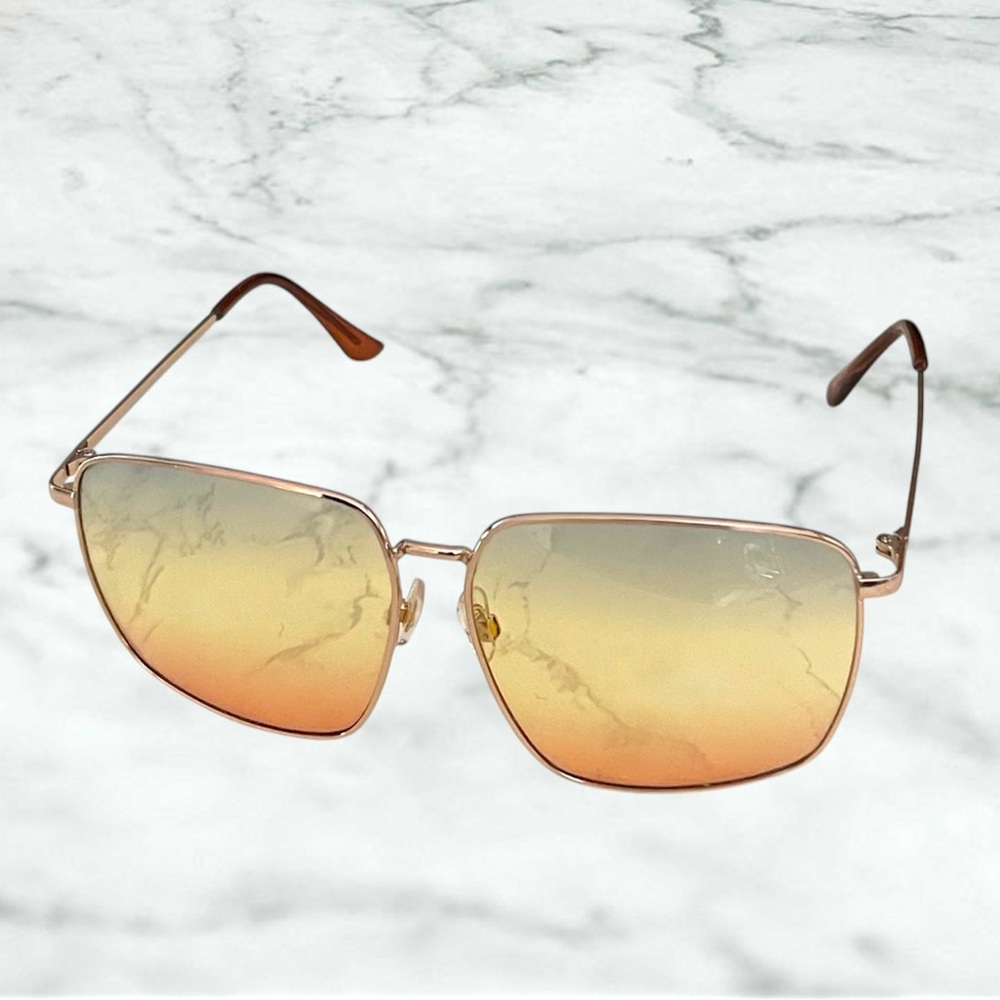 Ladies Gradient Square Sunglasses